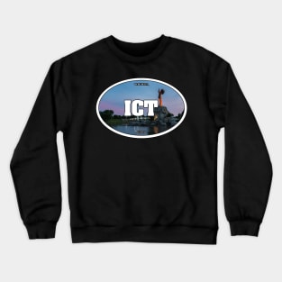 Wichita Keeper Travel Sticker Crewneck Sweatshirt